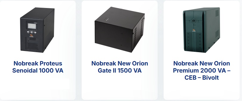 Nobreak Chiorri para infraestrutura de TI, CPD e datacenter em Porto Alegre